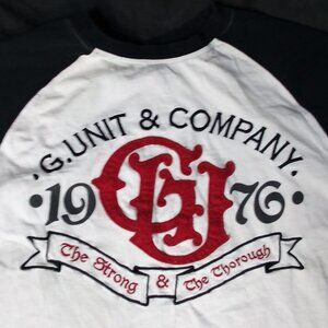 Vintage G Unit Co. Emblem Strong & Thorough Raglan T-Shirt